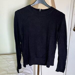 GAP Black cashmere long sleeve sweater top